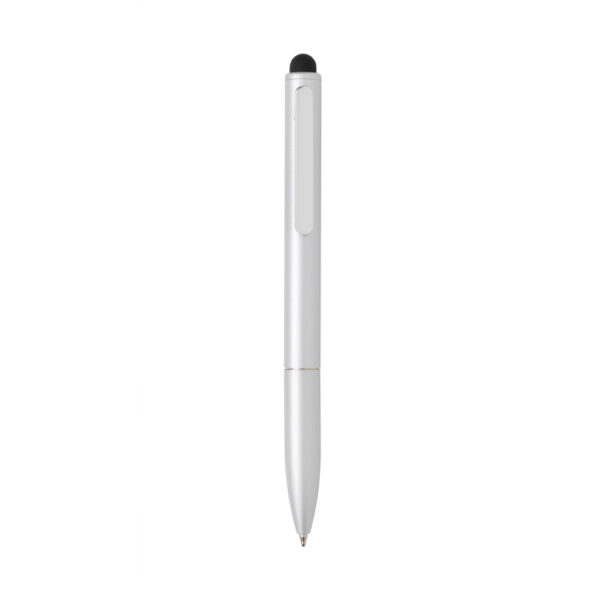 Kymi RCS certified recycled aluminium pen with stylus P611.232