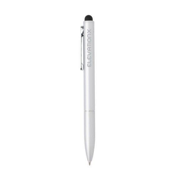 Kymi RCS certified recycled aluminium pen with stylus P611.232