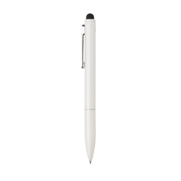 Kymi RCS certified recycled aluminium pen with stylus P611.233