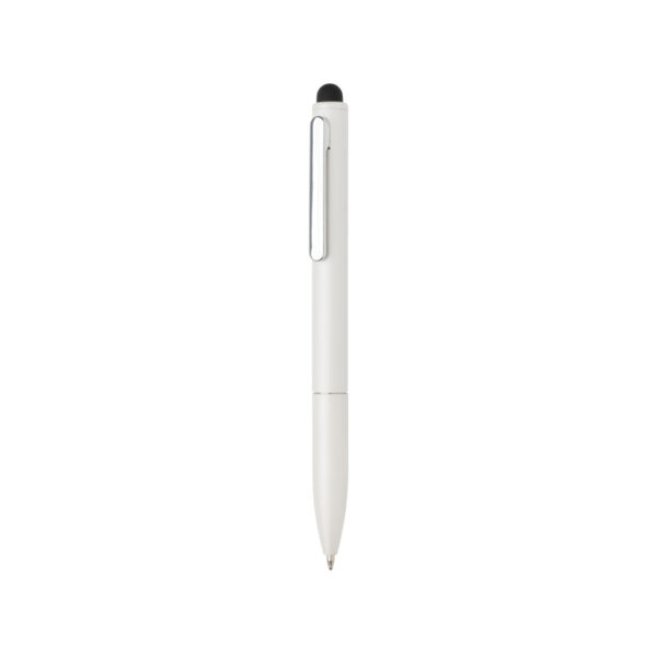 Kymi RCS certified recycled aluminium pen with stylus P611.233