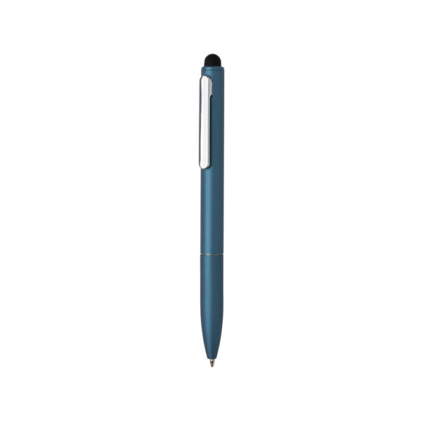 Kymi RCS certified recycled aluminium pen with stylus P611.235