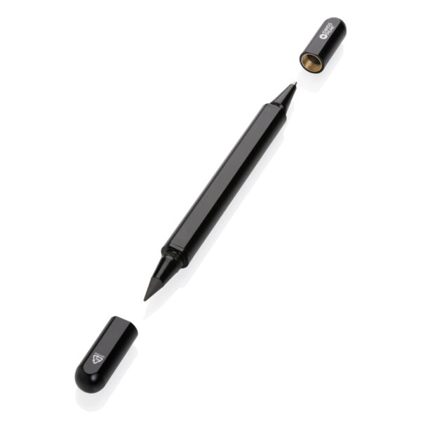 Swiss Peak Storm RCS recycled aluminum dual tip pen P611.251