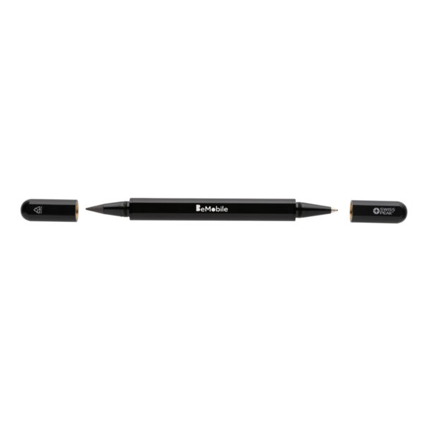 Swiss Peak Storm RCS recycled aluminum dual tip pen P611.251