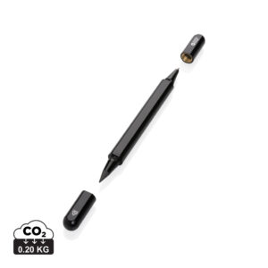 Swiss Peak Storm RCS recycled aluminum dual tip pen P611.251