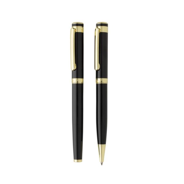 Swiss Peak Luca RCS recycled brass deluxe pen set P611.3001