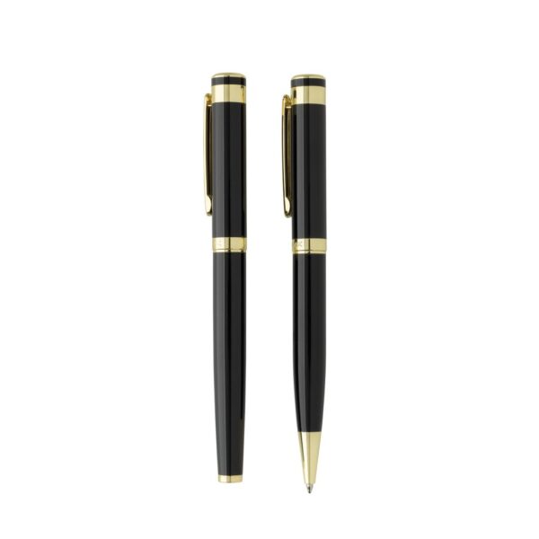 Swiss Peak Luca RCS recycled brass deluxe pen set P611.3001