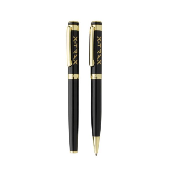 Swiss Peak Luca RCS recycled brass deluxe pen set P611.3001