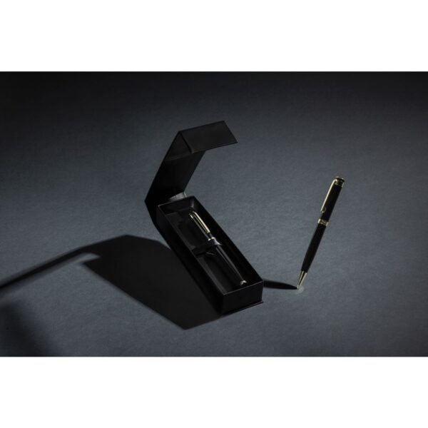 Swiss Peak Luca RCS recycled brass deluxe pen set P611.3001