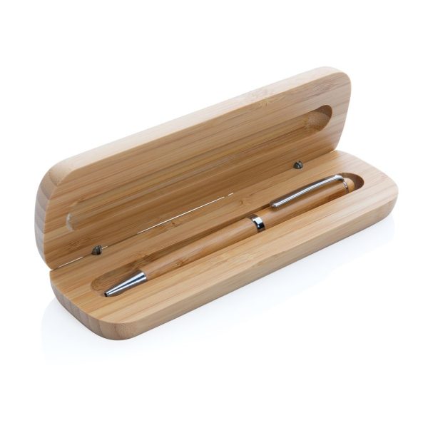 Bamboo pen in box P611.319