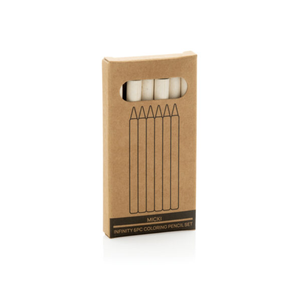 Micki GRS infinity 6pc colouring pencil set P611.3503