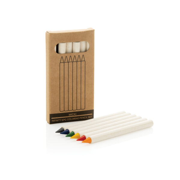 Micki GRS infinity 6pc colouring pencil set P611.3503