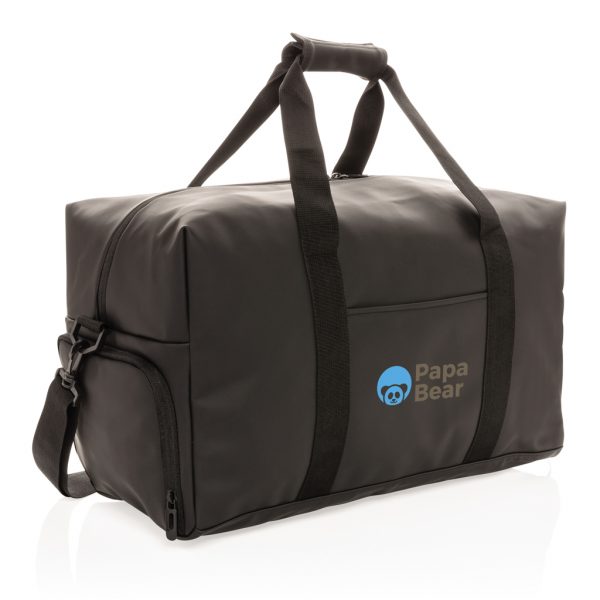 Smooth PU weekend duffle P707.061