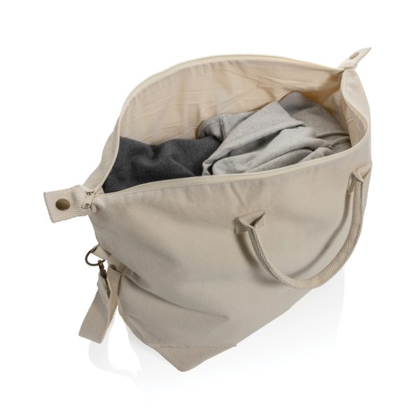 Kezar AWARE™ 500 gsm recycled canvas deluxe weekend bag P707.170