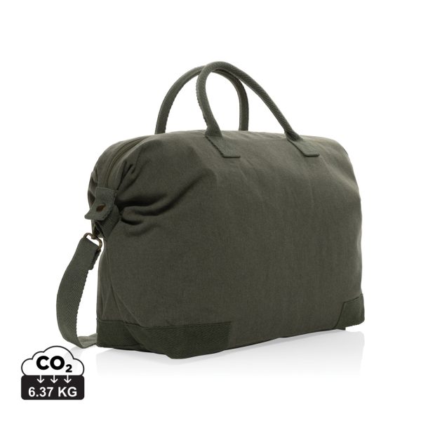 Kezar AWARE™ 500 gsm recycled canvas deluxe weekend bag P707.177