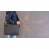 Fashion black 15.6" laptop bag PVC free P730.141