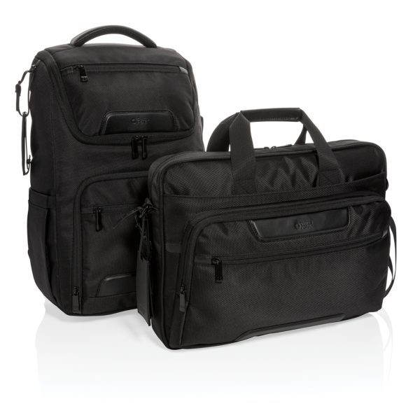 Swiss Peak RPET Voyager RFID 15.6" laptop bag P732.071