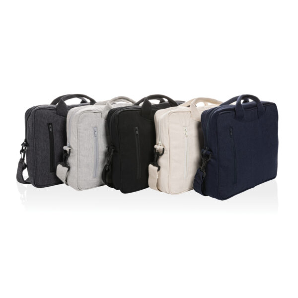 Laluka AWARE™ recycled cotton 15.4 inch laptop bag P732.111