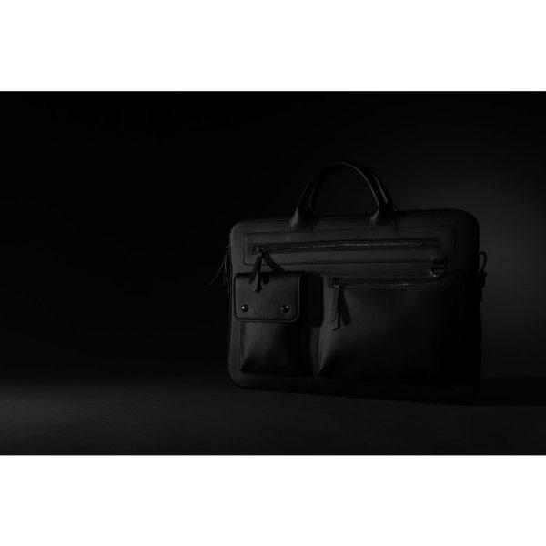 Swiss Peak GRS recycled PU 14 inch laptop bag P732.191