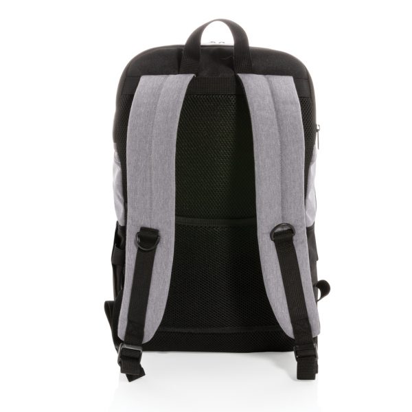 Modern 15.6" USB & RFID laptop backpack PVC free P760.051