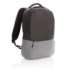 Duo colour RPET 15.6" RFID laptop backpack PVC free P760.122