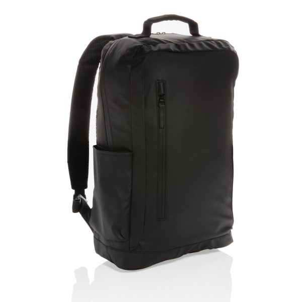 Fashion black 15.6" laptop backpack PVC free P760.131