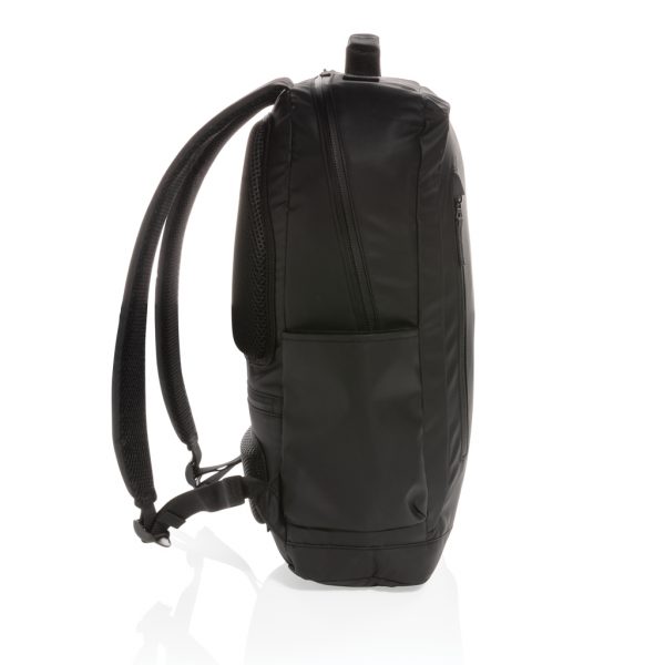 Fashion black 15.6" laptop backpack PVC free P760.131