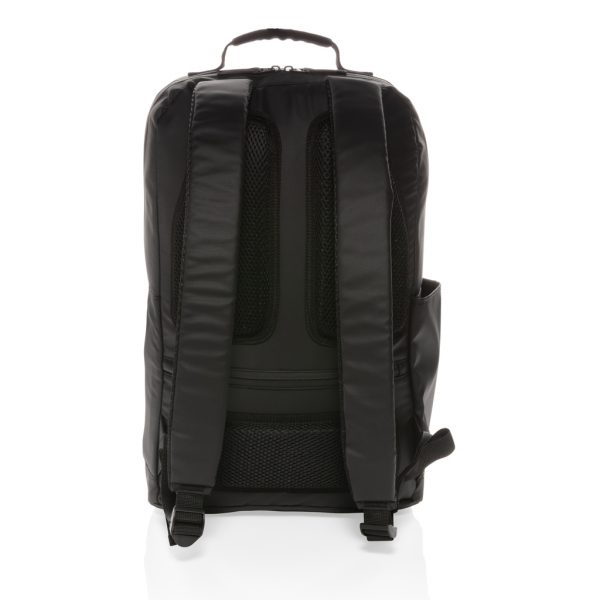 Fashion black 15.6" laptop backpack PVC free P760.131