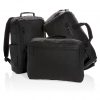 Fashion black 15.6" laptop backpack PVC free P760.131