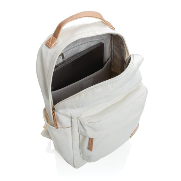 Impact AWARE™ 16 oz. recycled canvas backpack P760.220