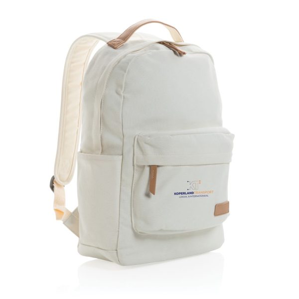 Impact AWARE™ 16 oz. recycled canvas backpack P760.220