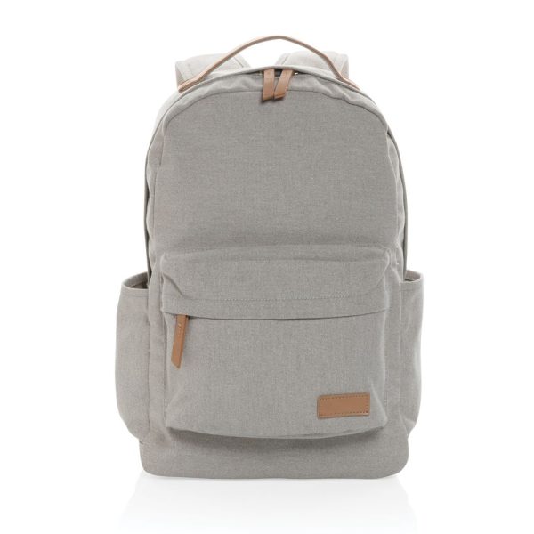 Impact AWARE™ 16 oz. recycled canvas backpack P760.222