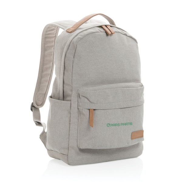 Impact AWARE™ 16 oz. recycled canvas backpack P760.222