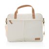 Impact AWARE™ 16 oz. recycled canvas laptop bag P760.230