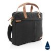 Impact AWARE™ 16 oz. recycled canvas laptop bag P760.231