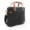 Impact AWARE™ 16 oz. recycled canvas laptop bag P760.231