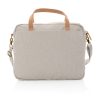 Impact AWARE™ 16 oz. recycled canvas laptop bag P760.232