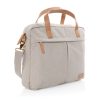 Impact AWARE™ 16 oz. recycled canvas laptop bag P760.232