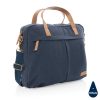 Impact AWARE™ 16 oz. recycled canvas laptop bag P760.235