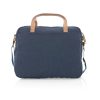 Impact AWARE™ 16 oz. recycled canvas laptop bag P760.235