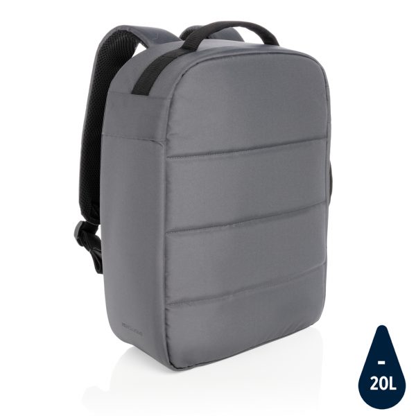 Impact AWARE™ RPET anti-theft 15.6"laptop backpack P762.002