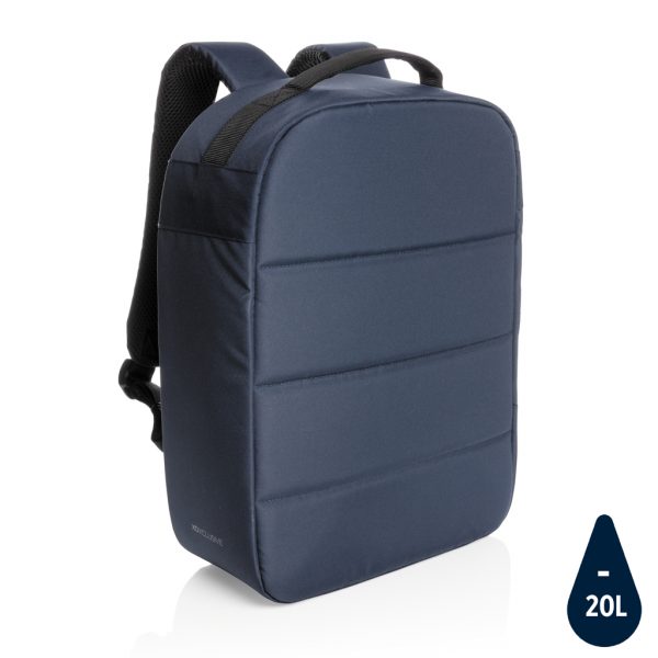 Impact AWARE™ RPET anti-theft 15.6"laptop backpack P762.005