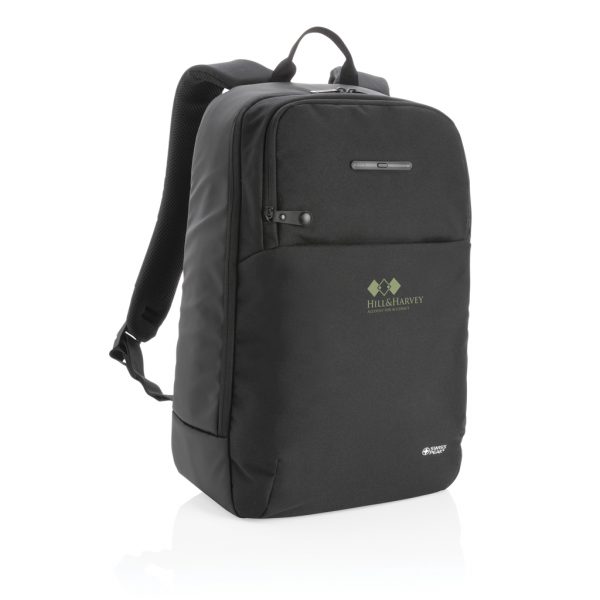 Swiss Peak laptop backpack with UV-C steriliser pocket P762.551