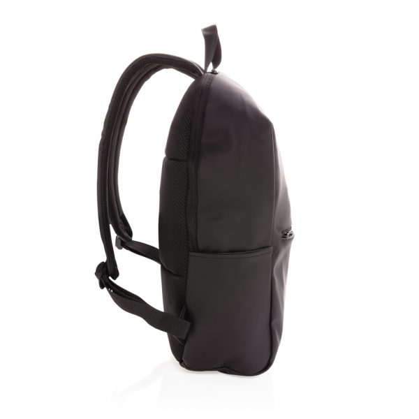 Smooth PU 15.6"laptop backpack P762.571