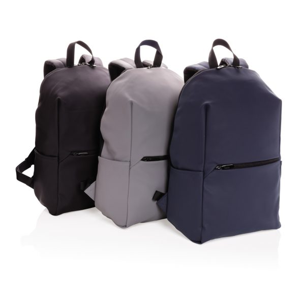 Smooth PU 15.6"laptop backpack P762.571