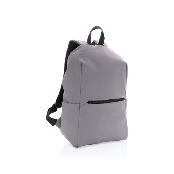Smooth PU 15.6"laptop backpack P762.572