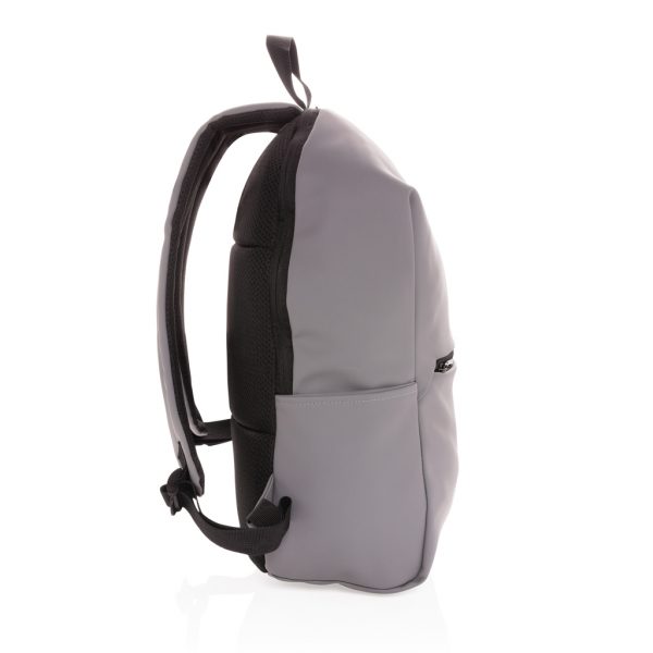 Smooth PU 15.6"laptop backpack P762.572