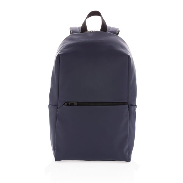 Smooth PU 15.6"laptop backpack P762.575