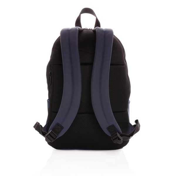 Smooth PU 15.6"laptop backpack P762.575