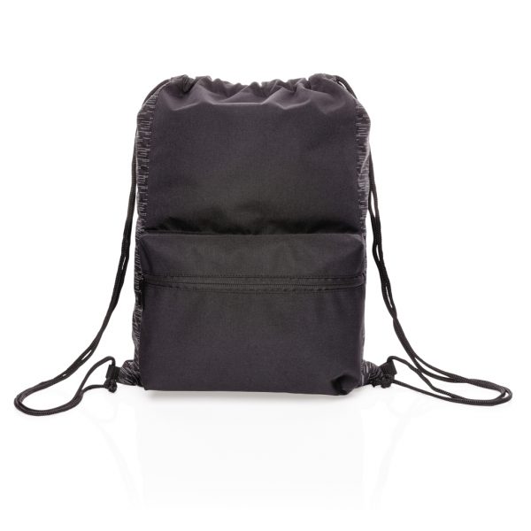 AWARE™ RPET Reflective drawstring backpack P762.591