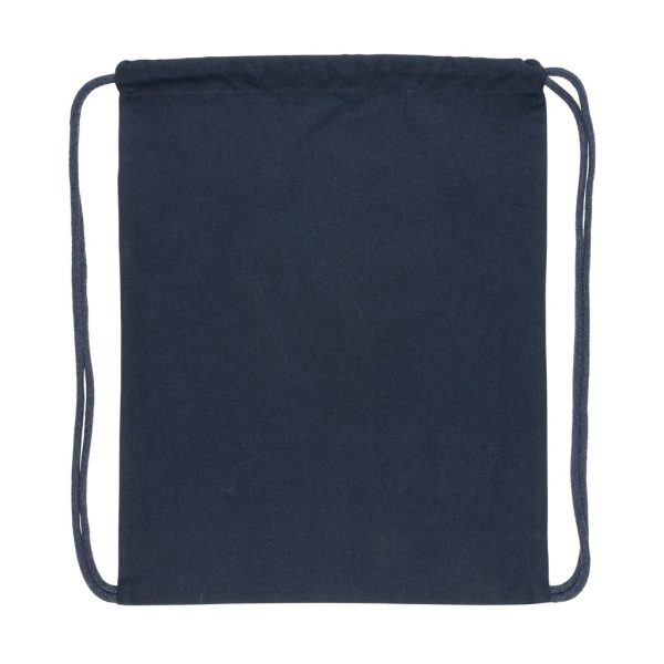 Impact AWARE™ Recycled cotton drawstring backpack 145g P762.639